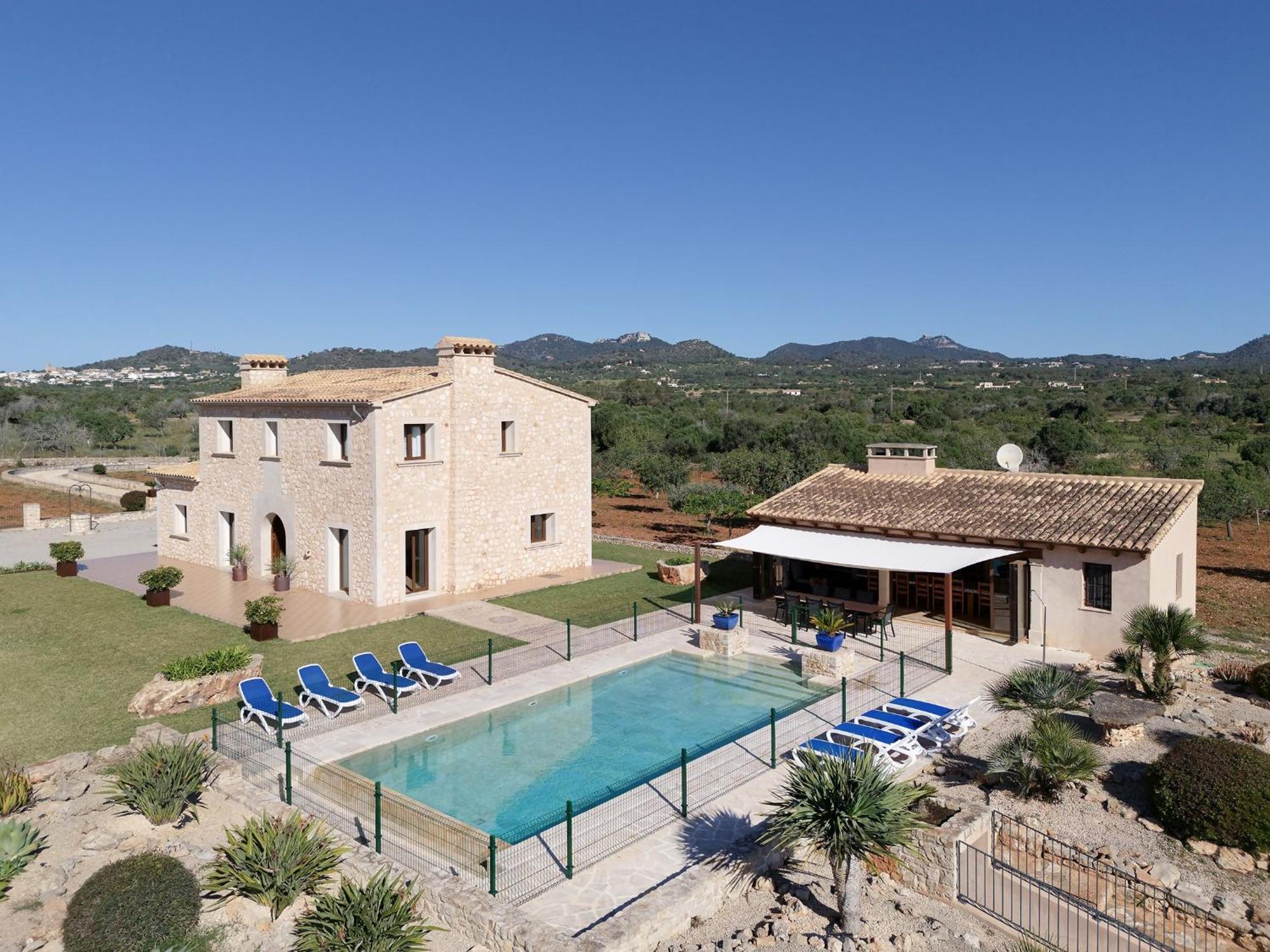 Sa Pletassa 8 Pax Wifi Piscina Jardin Bbq Chalet S'Horta